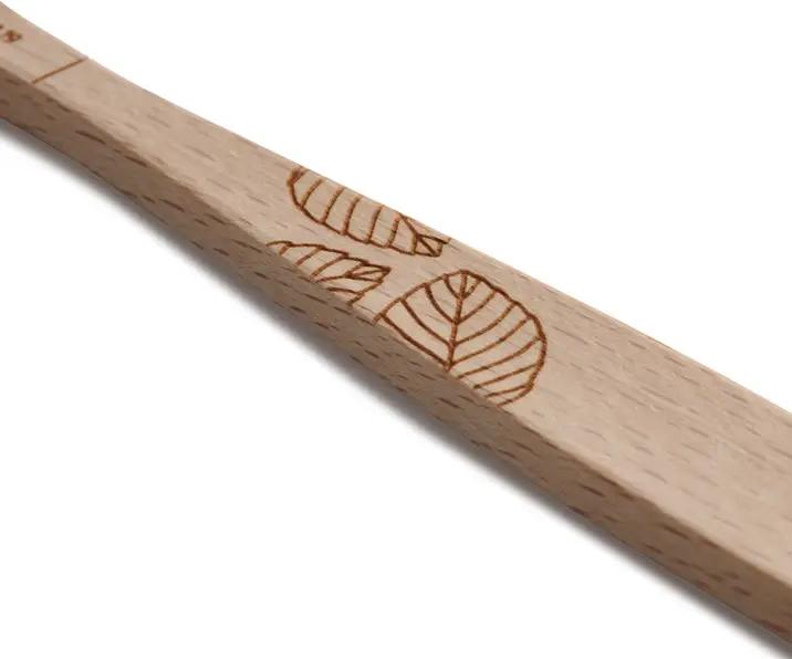 Actual product image Georganics Toothbrush from beech (Medium, 1 x)