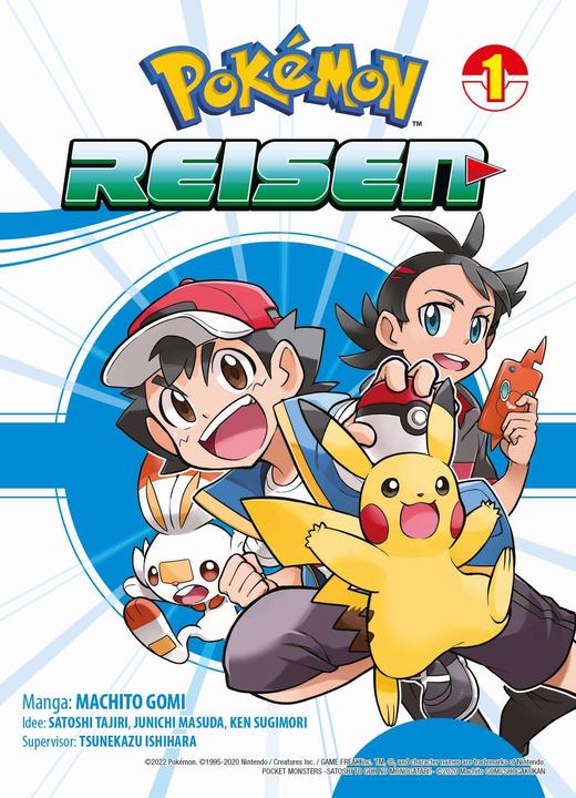 Actual product image Panini Pokémon Reisen (German, Gomi Machito, Satoshi Tajiri, Junichi Masuda, Ken Sugimori, 2022)