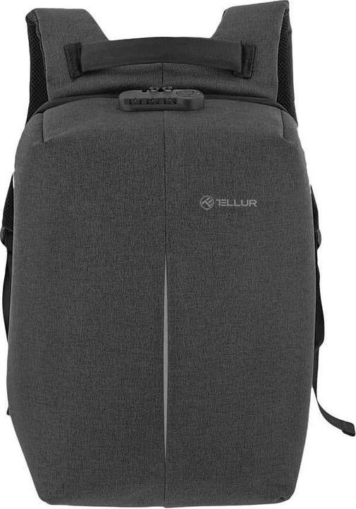 Actual product image Tellur 15.6 Notebook Backpack Antitheft V2, USB port, juodas