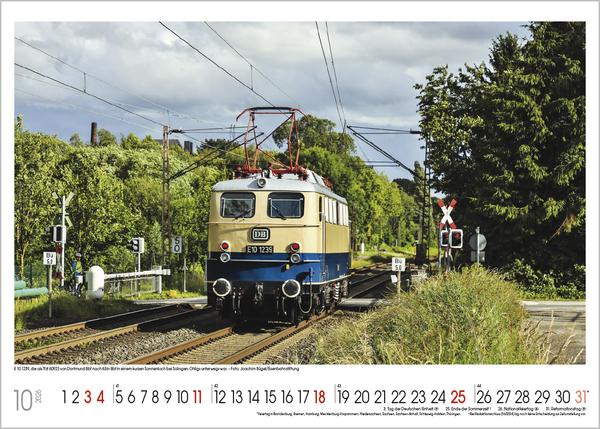 Actual product image Faszinierende Eisenbahnen 2026 (42 x 30 cm, Hardcover, German)