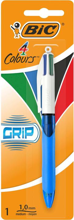Immagine prodotto Bic Impugnatura a 4 colori (Azzurro, Bianco, 1 x)