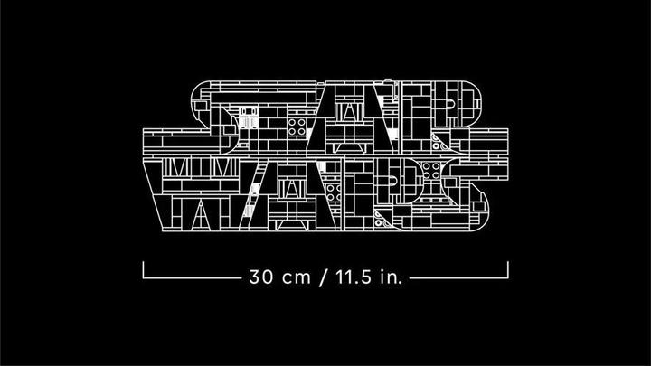 Produktbild LEGO Star Wars™ Logo aus Steinen (75407, LEGO Star Wars)