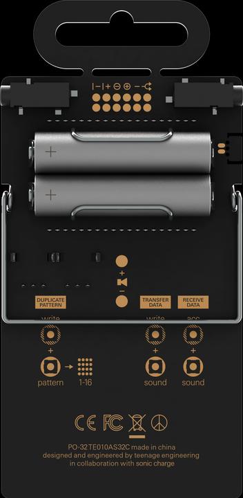 Produktbild Teenage Engineering PO-32 Tonic Pocket Operator