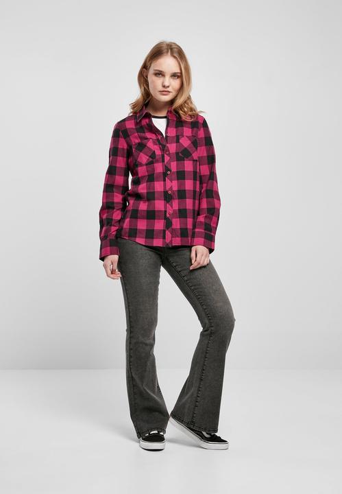 Immagine prodotto Urban Classics Camicia da donna in flanella a quadri risvoltati - 1180 (XS)