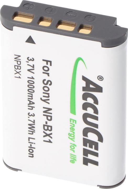 Image du produit AccuCell Akku passend für Sony NP-BX1, Cyber-shot DSC-RX100, kein Original Akku