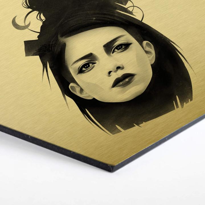 Produktbild Trenddeko Goldeffekt - Undone (35 x 30 cm)