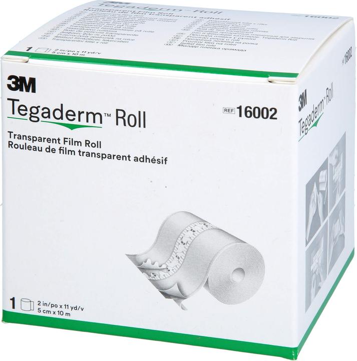 Actual product image 3M Tegaderm Roll Transparent Bandage 10 m x 5 1 Rl (1 x)