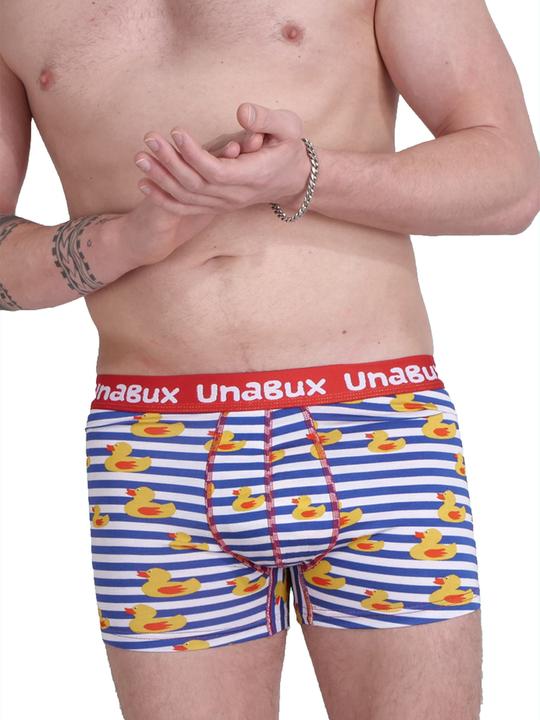 Actual product image Unabux Boxer BLACK WHITE RABBIT (XXL, pack of 2)