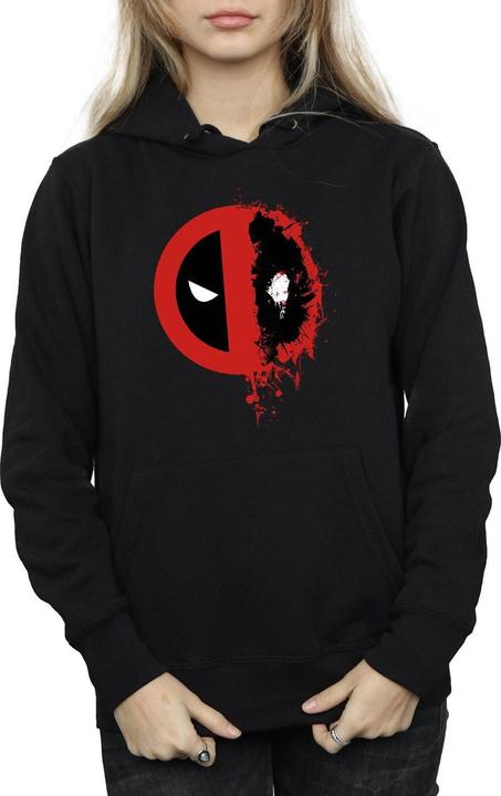 Produktbild Deadpool Split Splat Logo Kapuzenpullover (L)