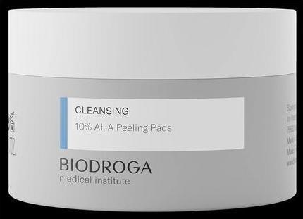 Biodroga Cleansing 10% AHA Peeling Pads 40 Stk. (Peeling, 40 ml)
