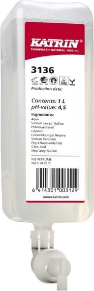 Katrin Schaumseife 1,0 l (Flüssigseife, 1000 ml)