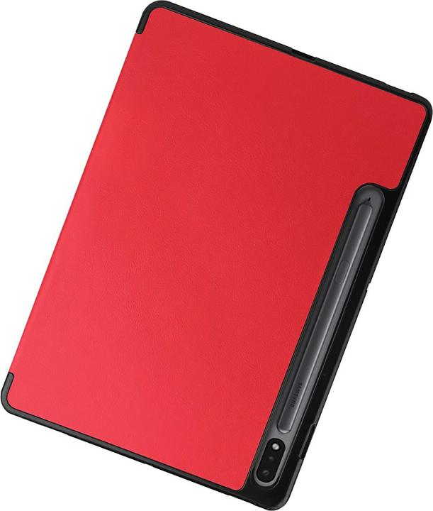 Actual product image Cazy Premium Smart Case Compatible with Samsung Galaxy Tab S7 - Protective case cover with pen holder - (Galaxy Tab S7)