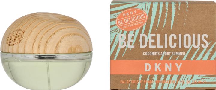 Actual product image DKNY Donna Karan NY Be Delicious Women Coconuts Summer Eau de Toilette (re) 50 ml (Eau de toilette, 50 ml)