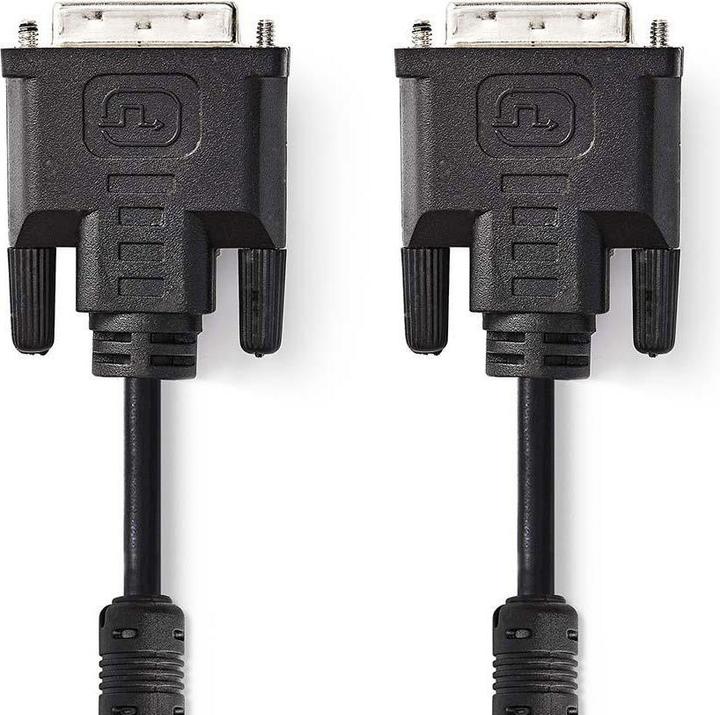 Produktbild Nedis DVI-I-Kabel 24+5 Pin - DVI-I Stecker - DVI-I Stecker (2 m, DVI)