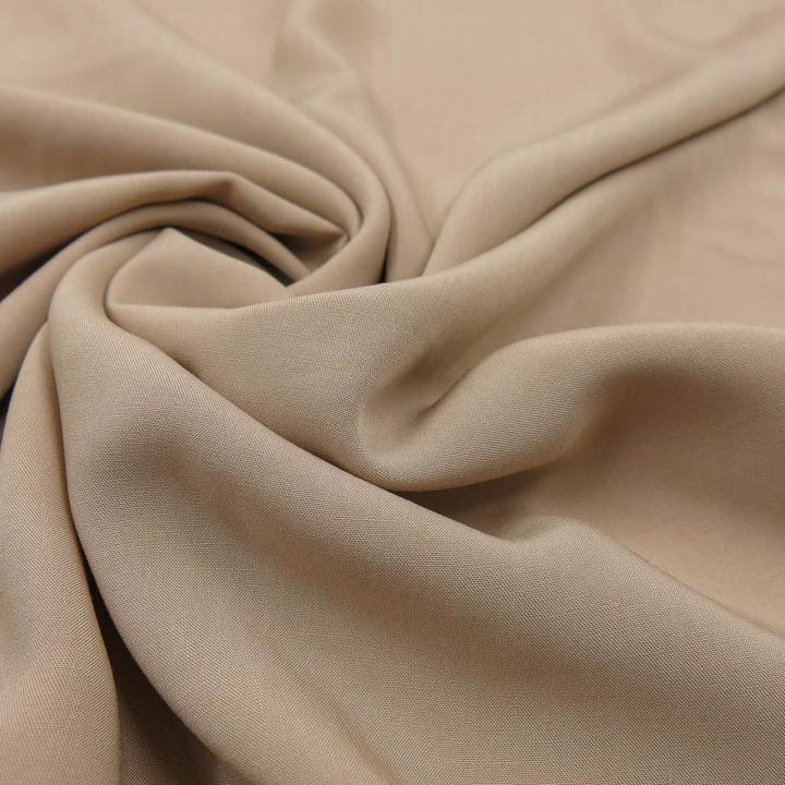 Actual product image Stoffrestposten Viscose - Beige - Minimum quantity: 1 metre