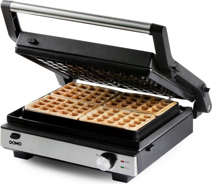 Produktbild Domo MULTIFUNKTIONALER KONTAKTGRILL 2-IN-1 Grill Schwarz