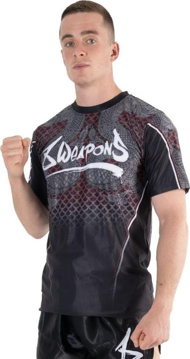 Actual product image 8Weapons Functional T-Shirt, Naga Yant, black-red XL (XL)