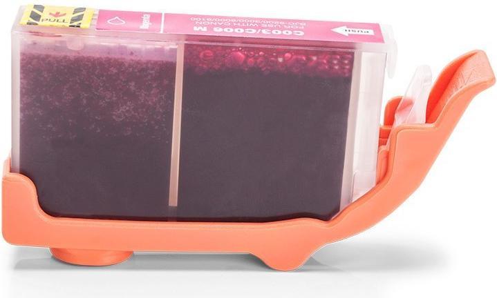 Hermex Alternative Tintenpatrone zu Canon BCI-3M (M)