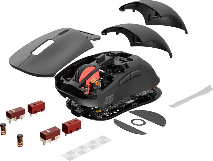Actual product image Genesis Mysz Mysz Dla Graczy Zircon Xiii Custom Bezprzewodowa 26000dpi Czarna Gamingowa (Cable)