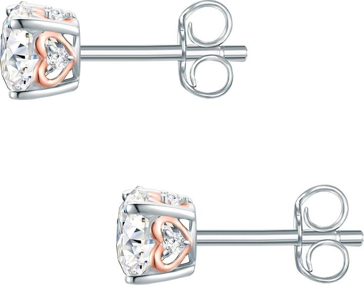 Immagine prodotto Trilani Orecchini con cuore in zirconia - 33992 (Argento)