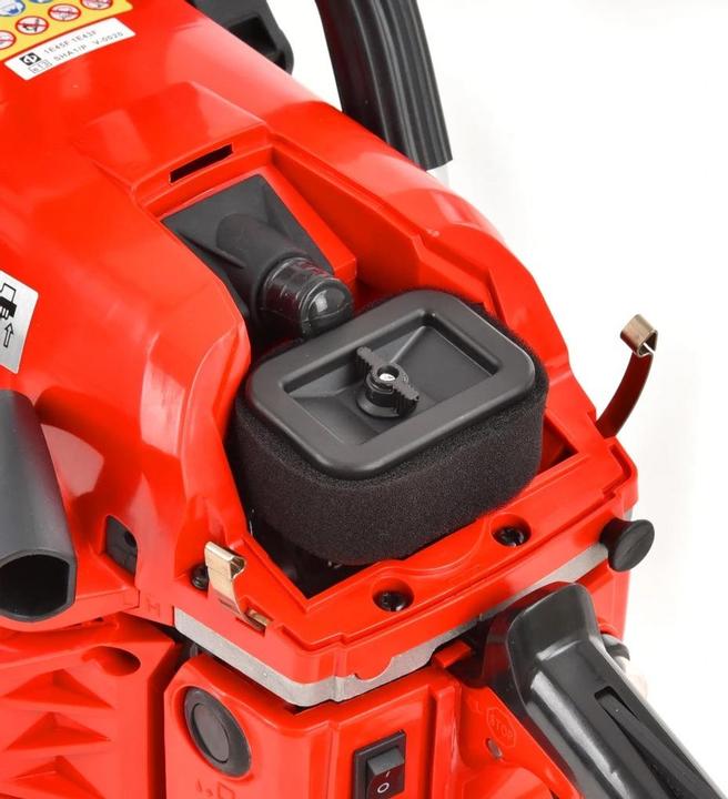 Actual product image Hecht 956 Kettensäge Benzin (Petrol chain saw)