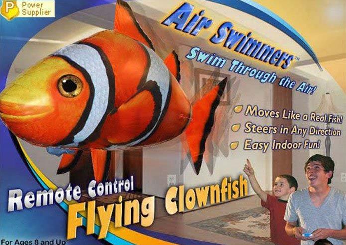 Actual product image WMC Air Swimmers clownfish