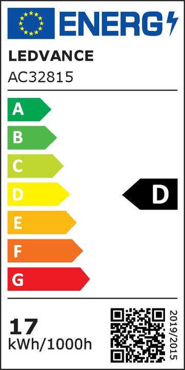 Energy Label Osram Star Retrofit (E27, 17 W, 2452 lm, 1 x, D)