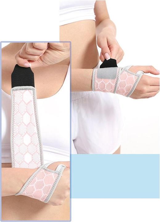 Actual product image König Design Bandage Sports wristbands Breathable Adjustable Wrist bandage Tendon protection