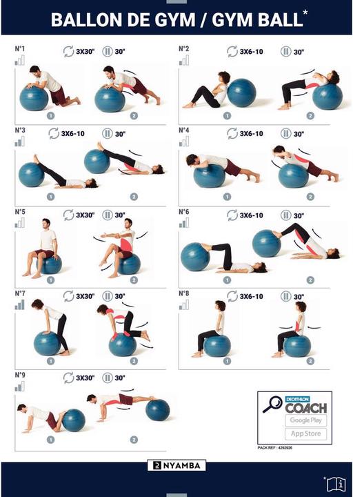 Image du produit Domyos Swiss Ball Basic (65 cm)