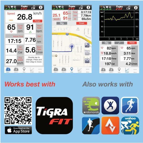 Produktbild Tigra Trio 3-in-1 fitness sensor