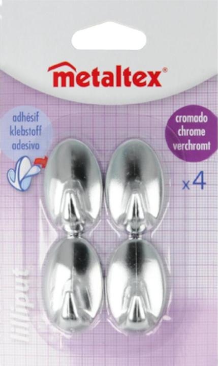Immagine prodotto Metaltex Gancio Liliput 4er Cromo Acciaio inox 294612010