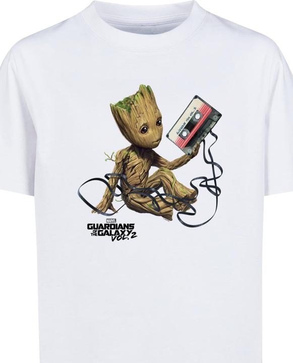 Immagine prodotto Absolute Cult Bambini Guardiani della Galassia Vol2 - Maglietta a nastro Groot Basic - 124483 (122, 128)