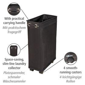 Produktbild Wenko Wäschesammler schwarz (43 l)
