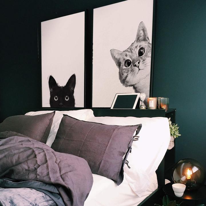 Produktbild Trenddeko Sneaky Cat (40 x 50 cm)