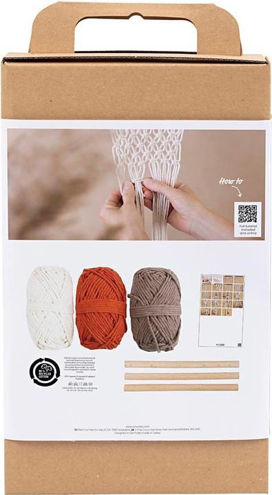 Produktbild Creativ Company Bastelset Mini Macramé Blumenaufhänger