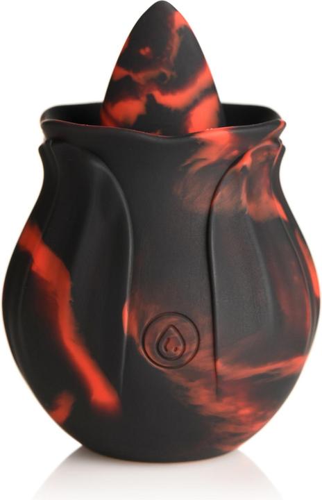 Frisky BLOOMGASM Black Kiss Rimmende RosenVibrator Rot/Schwarz
