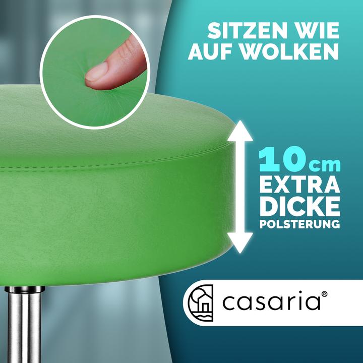 Produktbild Casaria Rollhocker