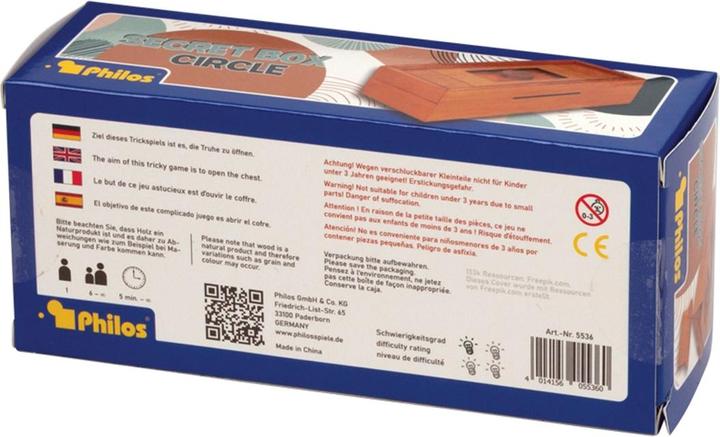 Produktbild Philos Secret Box Kreis (Deutsch)