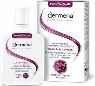 Actual product image Pharmena Dermena Advanced Hair Revitalizing Shampoo For Mature & Thinning Hair - 200ml (200 ml, Liquid shampoo)