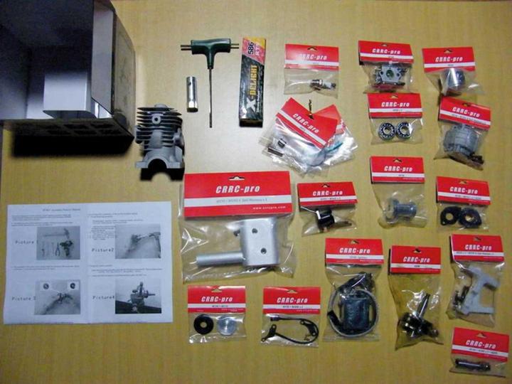Produktbild NGH benzinmotor crrcpro gf40i (kit)