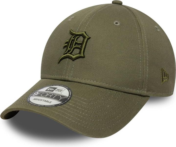 Actual product image New Era 9Forty Strapback Cap - Midi Detroit Tigers Moss Oliv