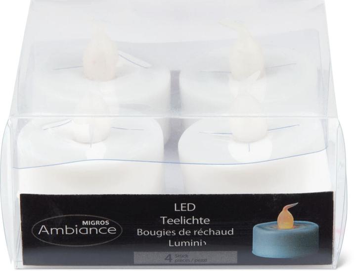 Produktbild Migros Ambiance LED Teelicht (4 x)