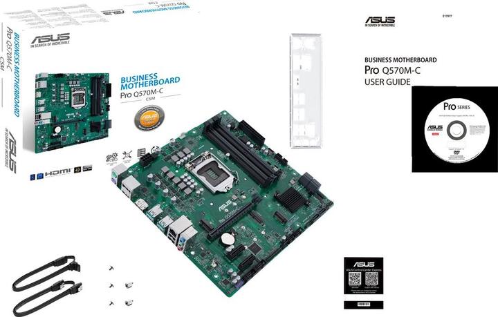 Immagine prodotto ASUS Pro Q570M-C/CSM (LGA 1200, Intel Q570, mATX)