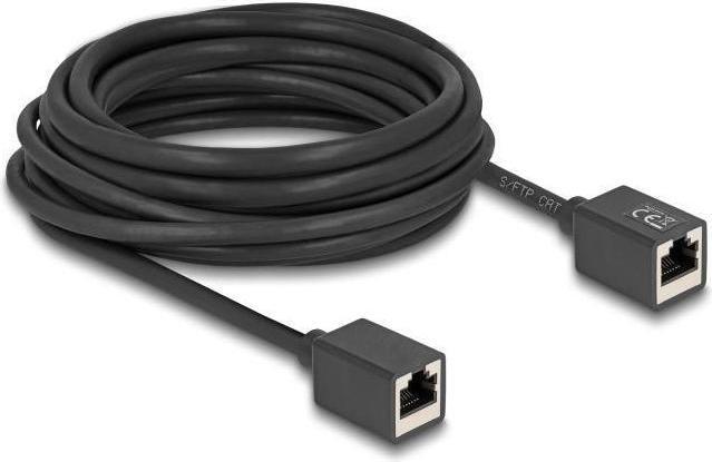 Produktbild Delock Netzwerk Verlängerungskabel Kupplung RJ45 Buchse zu R (S/FTP, CAT6a, 7.50 m)