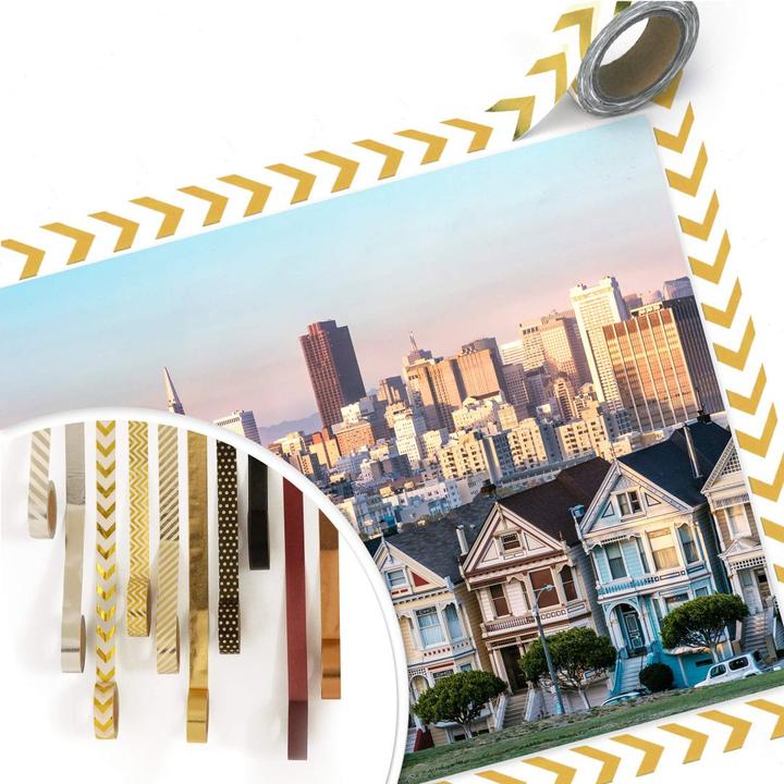 Produktbild Trenddeko Skyline von San Francisco (100 x 80 cm)