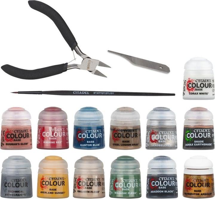 Produktbild Games Workshop Warhammer AoS - Citadel Paint & Tools Set (V.4)