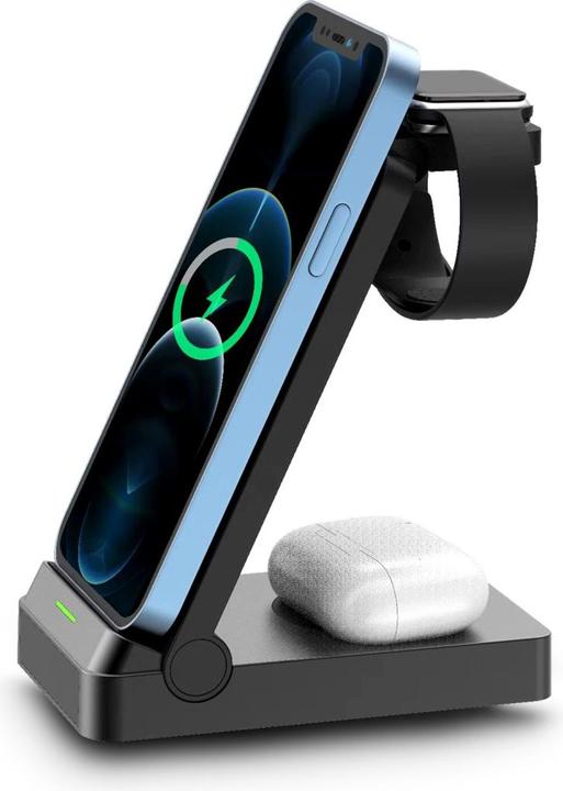 Actual product image Urban Factory POWER PRO: 3 IN 1 CHARGER WITH STAND FUNCTION 22.5WATTS (15 W)