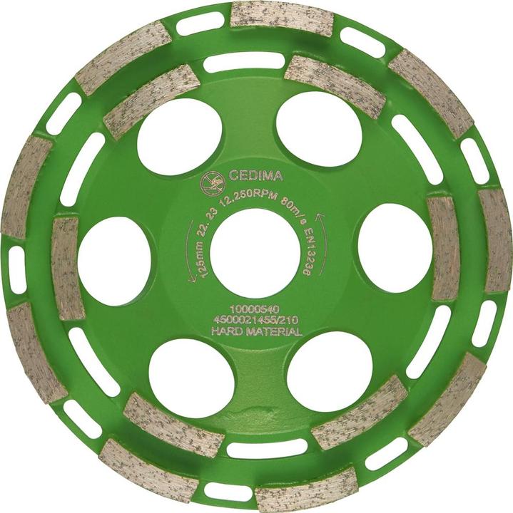 Cedima Disco abrasivo diamantato EC 73 125 mm