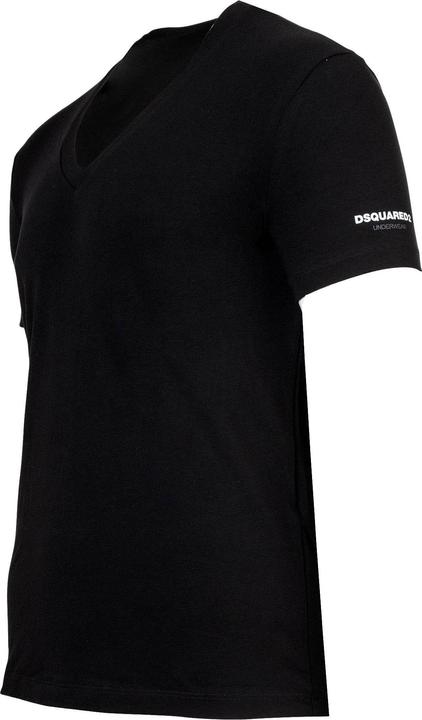 Produktbild Dsquared2 T-Shirt Casual Bequem sitzend TWIN PACK V-NECK T-SHIRT (XL)