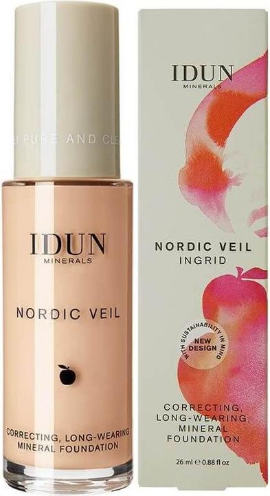 Actual product image IDUN Minerals Liquid foundation Nordic Veil Siri